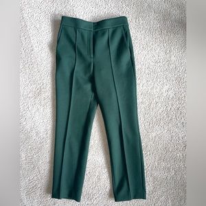 Dark Green Ankle Dress Pants Size 2